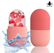 Ice Facial Cure Roller Silicone Massager – Big Ice Roller for Face Glow, Wrinkle Removal & Skin Massage Tool
