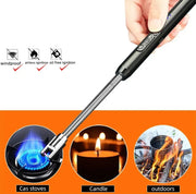 Electric USB Rechargeable Flameless Lighter Flexible and Windproof