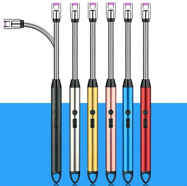 Electric USB Rechargeable Flameless Lighter Flexible and Windproof