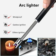 Electric USB Rechargeable Flameless Lighter Flexible and Windproof