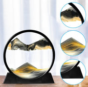 Sand Lamp 3D Moving Sandscapes - Moving Sand Art - Hourglass Sand Timer - Night Lamp